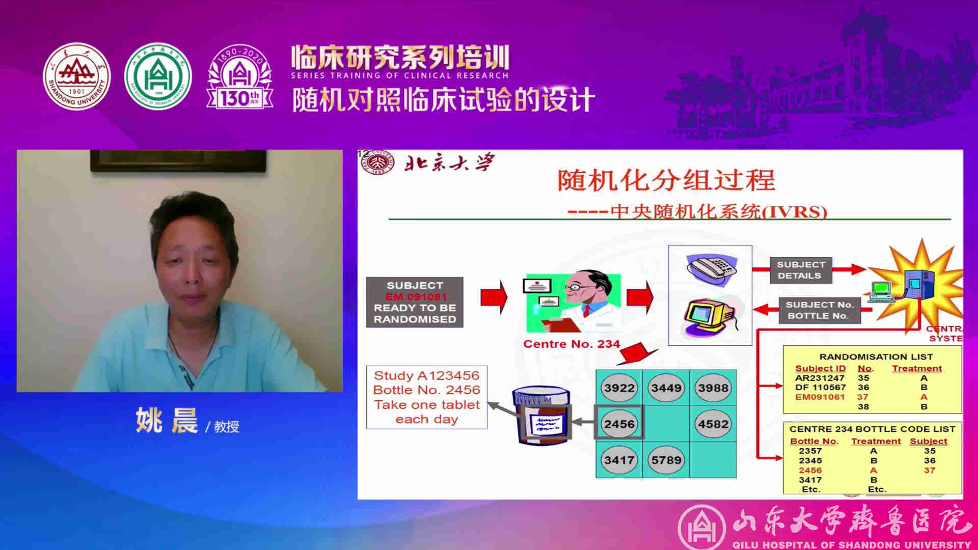 山东大学临床研究中心举办首场临床研究线上培训